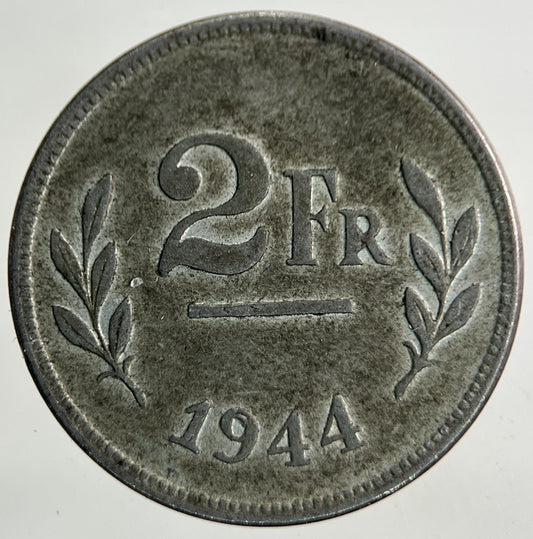 1944 Belgium 2 Francs Coin | Collectable Grade