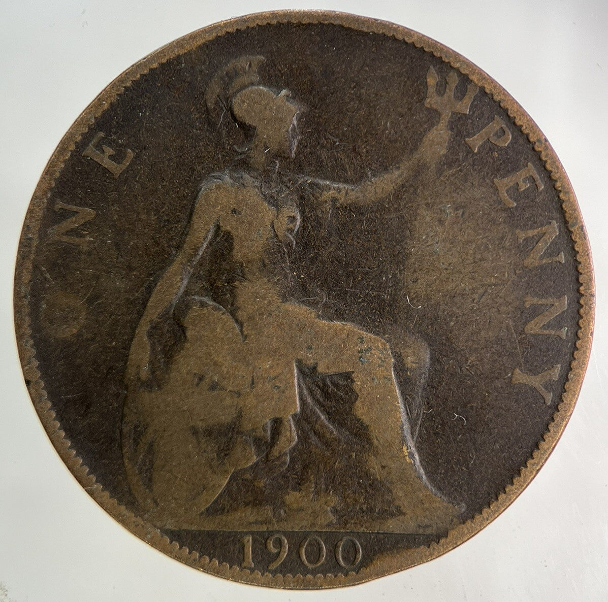 1900 Victoria One Penny Coin | Collectable Grade