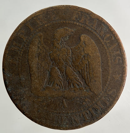 1854 France 5 Centimes Coin | Collectable Grade