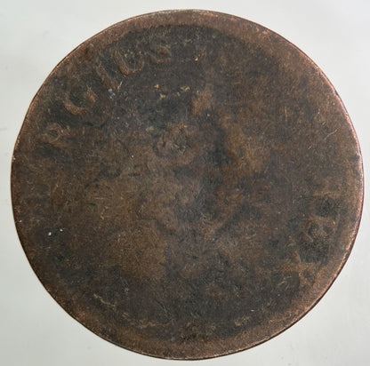 1805 Irish Half - Penny Coin | Worn Grade