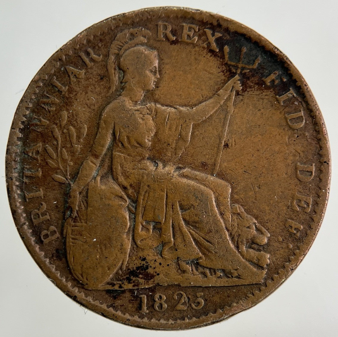 1825 George IV Farthing Coin | Collectable Grade