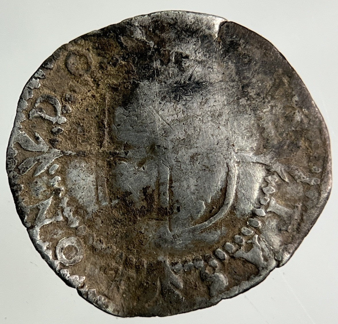 1558 - 1603 Elizabeth I 1st Penny Hammered Silver Coin | Collectable Grade
