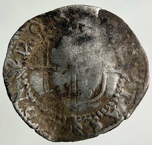 1558 - 1603 Elizabeth I 1st Penny Hammered Silver Coin | Collectable Grade