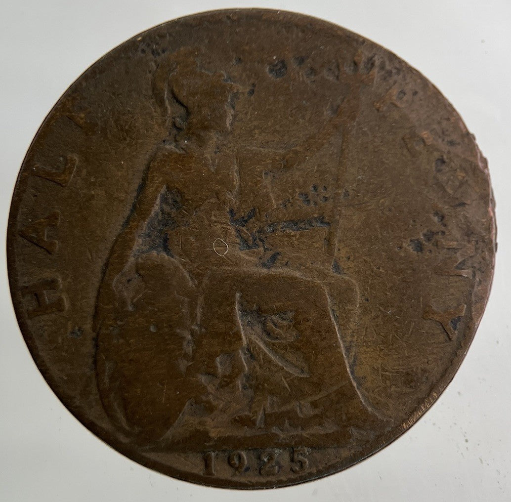 1925 George V Half - Penny Coin | Fair Grade