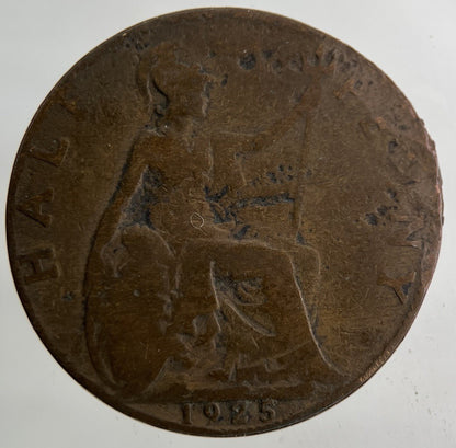 1925 George V Half - Penny Coin | Fair Grade