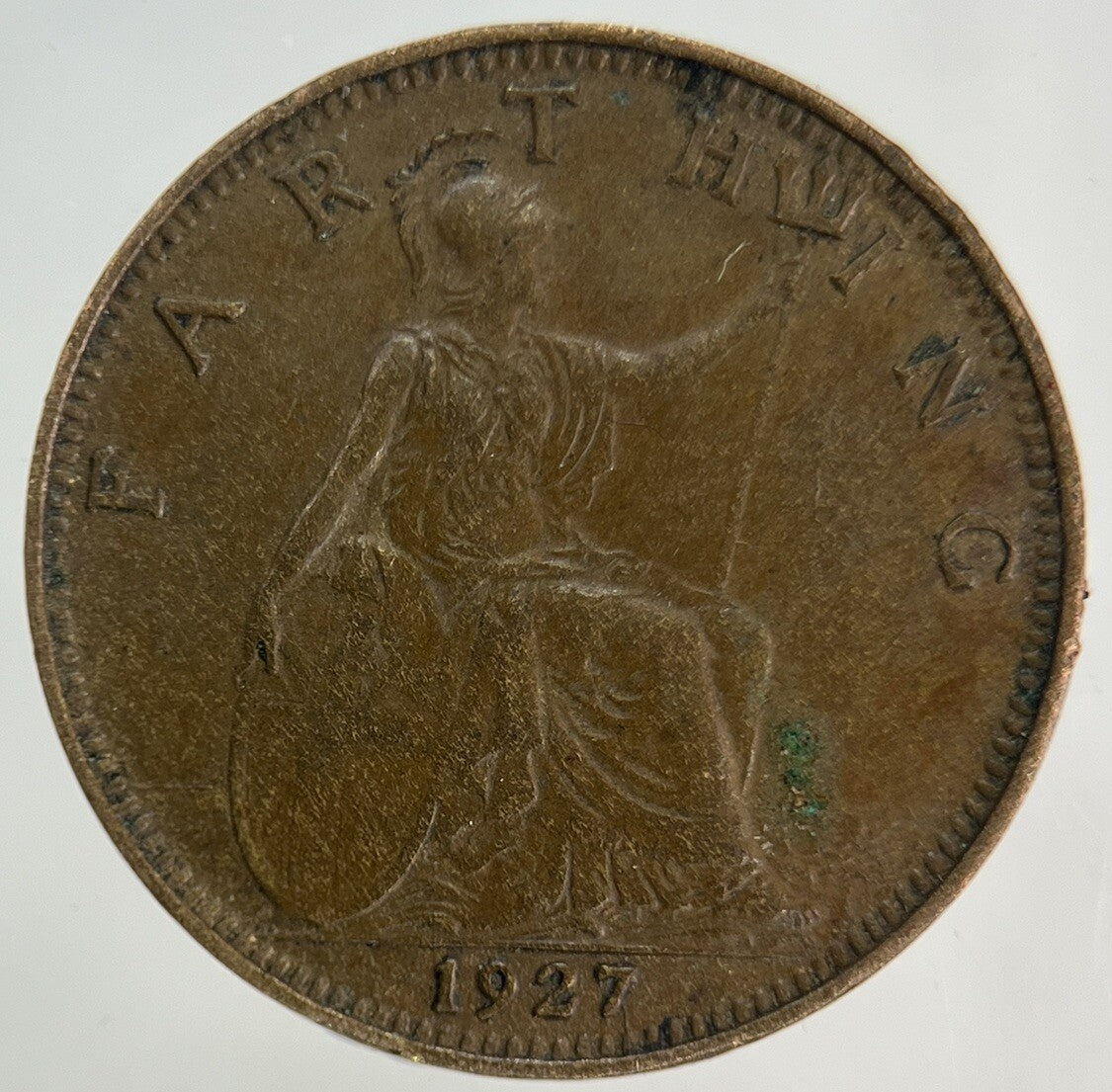 1927 George V Farthing Coin | Fine Collectable Grade
