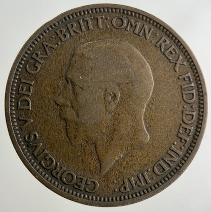 1934 George V Half - Penny Coin | Collectable Grade