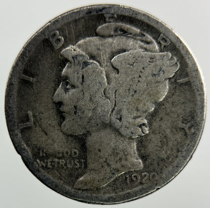 1920 US USA Mercury Dime Silver Coin | Collectable Grade