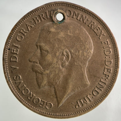 1918 George V One Penny Coin | Collectable Grade