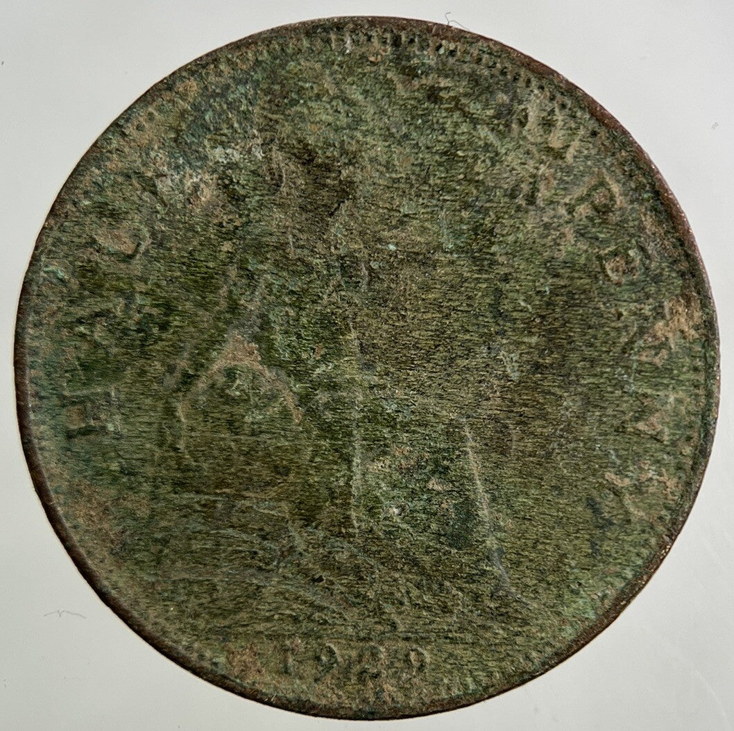 1929 George V Half - Penny Coin | Collectable Grade