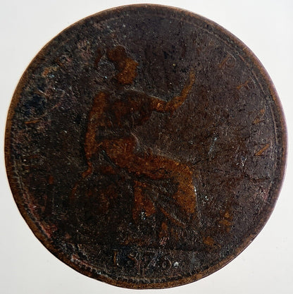 1876 Victoria Half - Penny Coin | Collectable Grade | a9410