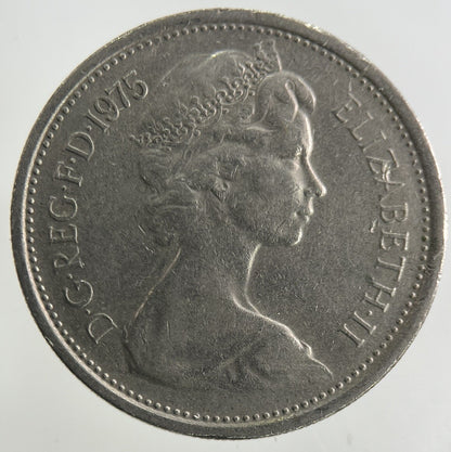 1975 Elizabeth II 2nd 5p Five - Pence Coin | Fine Collectable Grade