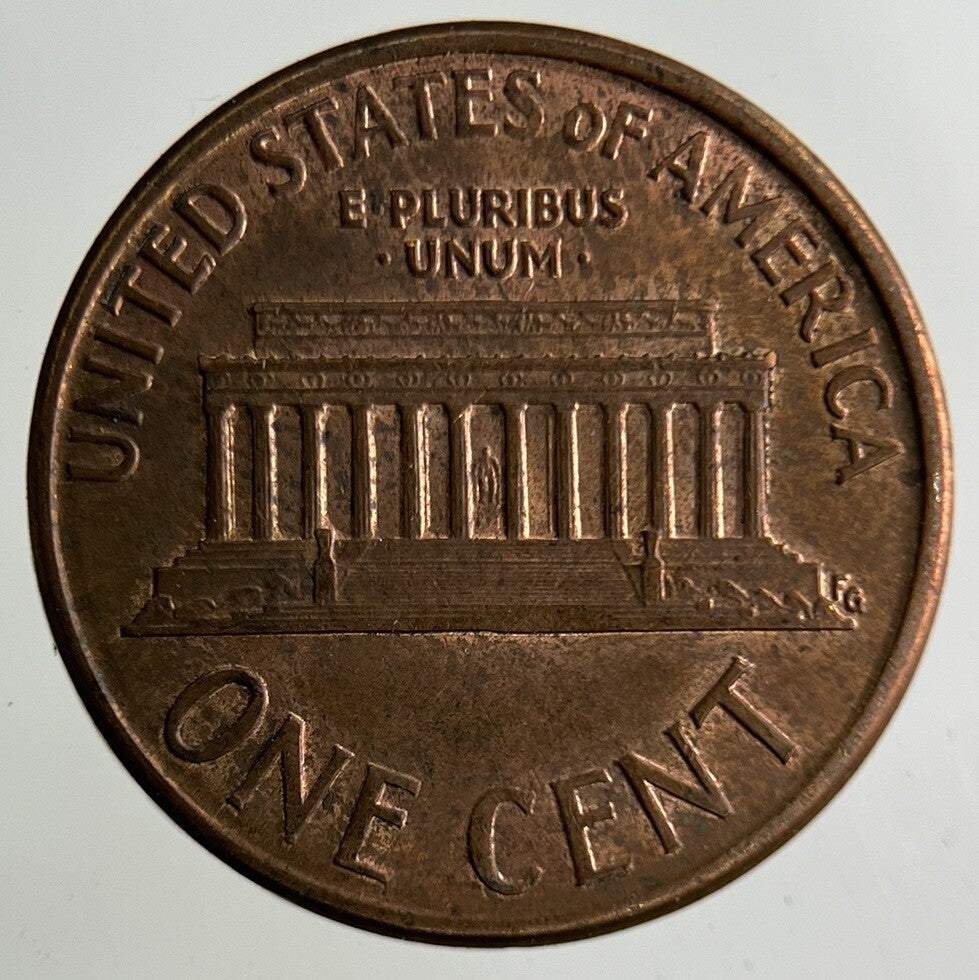 1989 - D US USA Lincoln One Cent Coin | Fine Collectable Grade