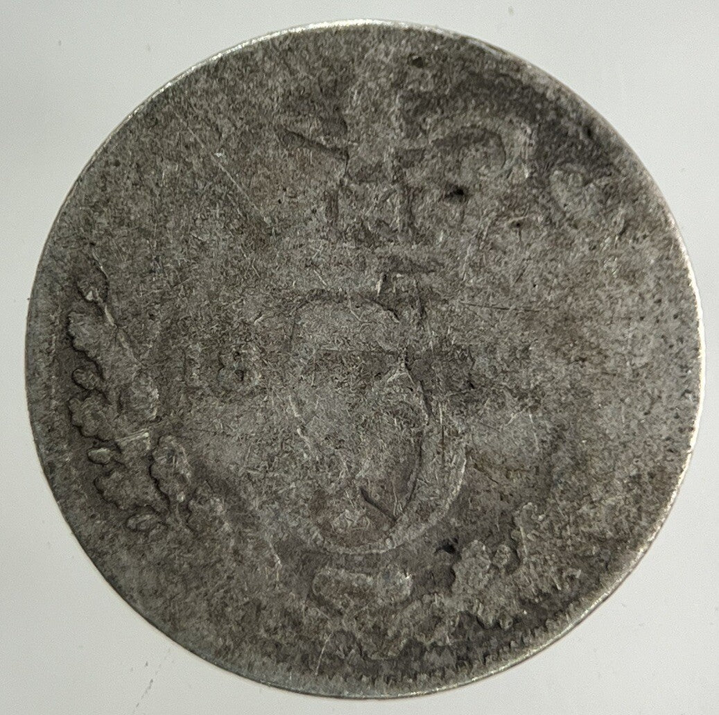 1882 Victoria Threepence Silver Coin | Collectable Grade
