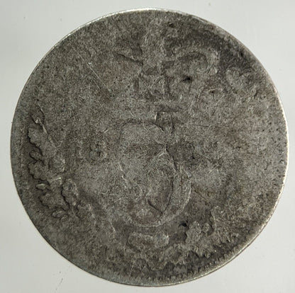 1882 Victoria Threepence Silver Coin | Collectable Grade