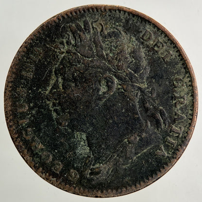 1822 George IV Farthing Coin | Collectable Grade
