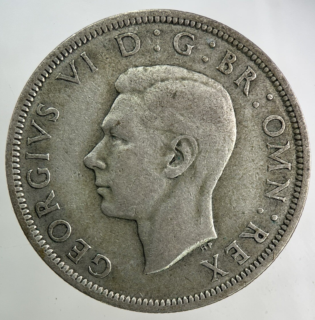 1943 George VI Half - Crown Silver Coin | Fine Collectable Grade