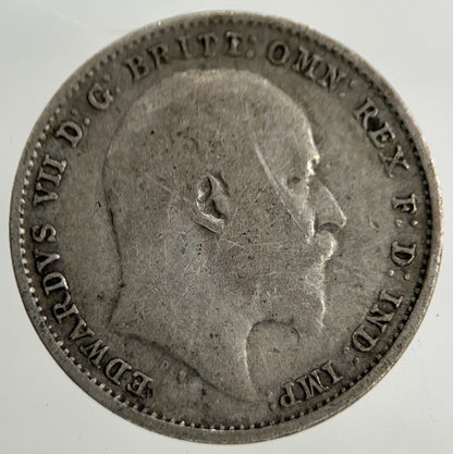 1908 Edward VII Threepence Silver Coin | Fine Collectable Grade