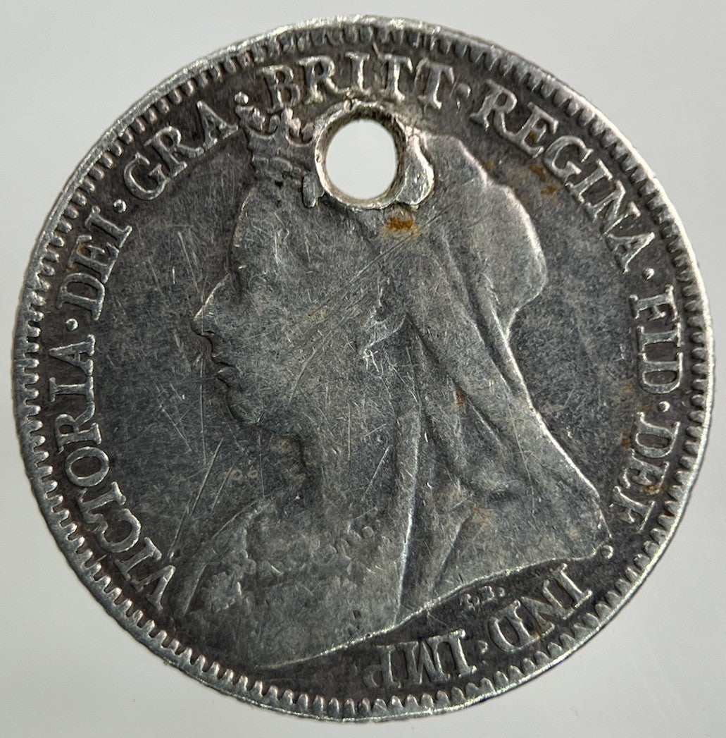 1897 Victoria Sixpence Silver Coin | Collectable Grade