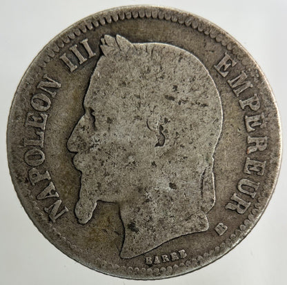 France 1 Franc Silver Coin | Fair Grade