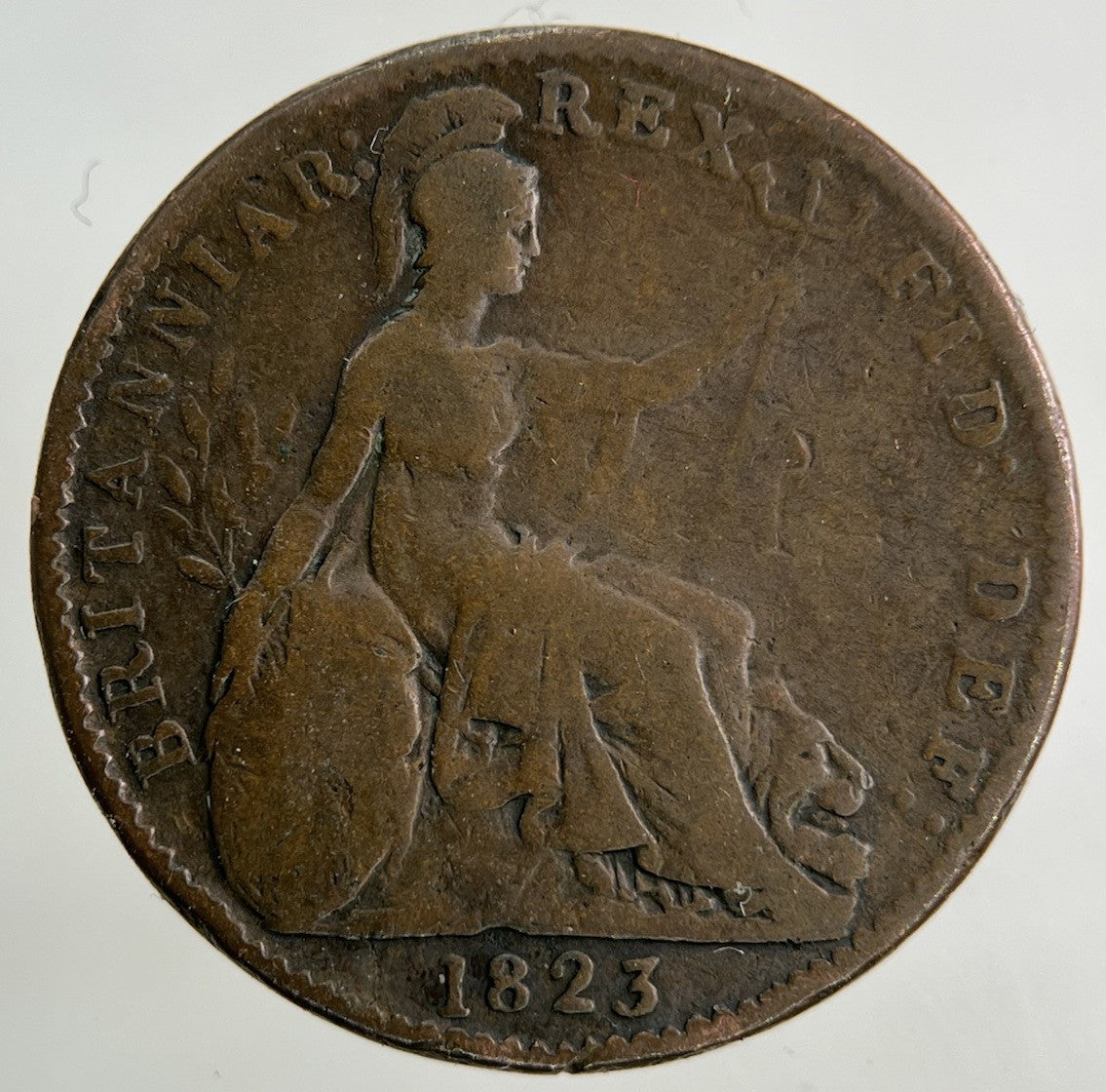 1823 George IV Farthing Coin | Collectable Grade