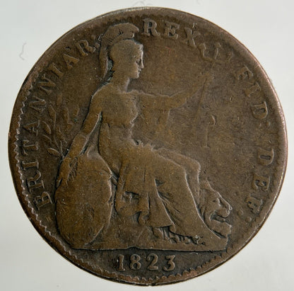 1823 George IV Farthing Coin | Collectable Grade