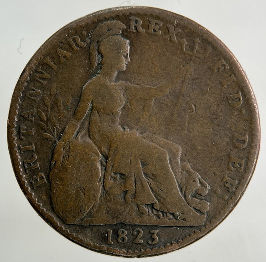 1823 George IV Farthing Coin | Collectable Grade