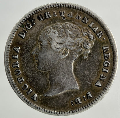 1844 Victoria Maundy Four - Pence Silver Coin | Very High Grade