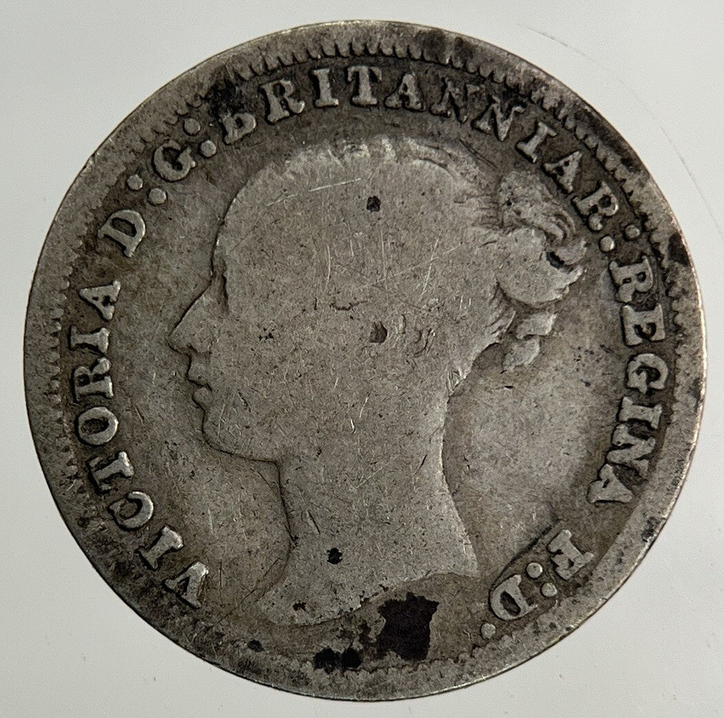 1879 Victoria Threepence Silver Coin | Collectable Grade