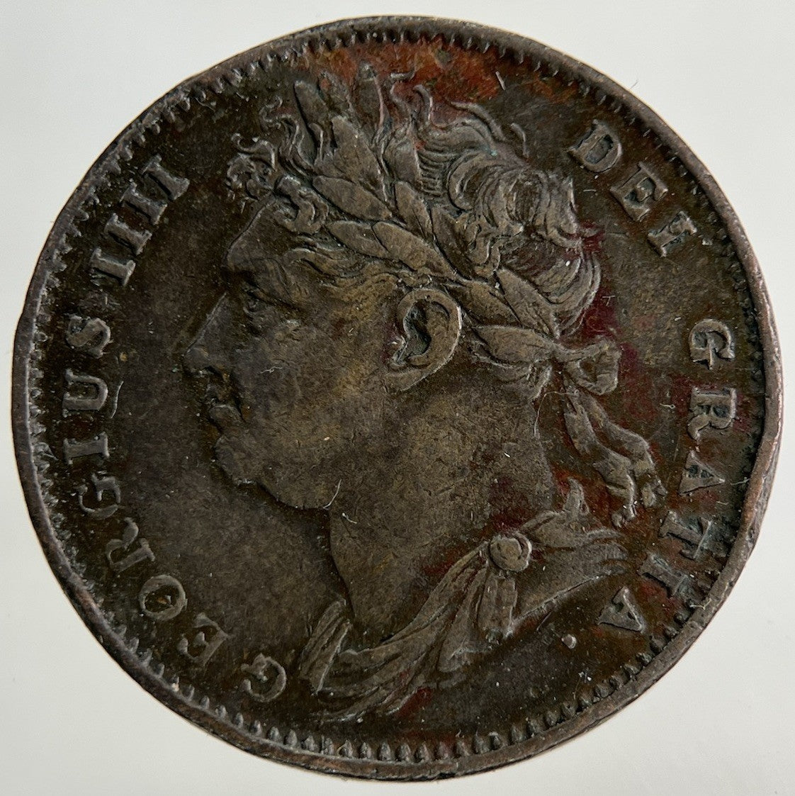 1822 George IV Farthing Coin | Fine Collectable Grade