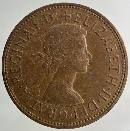 1967 Elizabeth II 2nd One Penny Coin | Collectable Grade