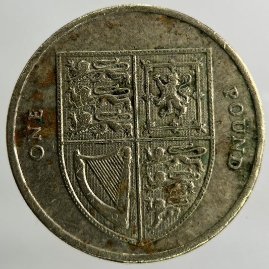 2014 Elizabeth II 2nd One Pound £1 Coin | Fine Collectable Grade