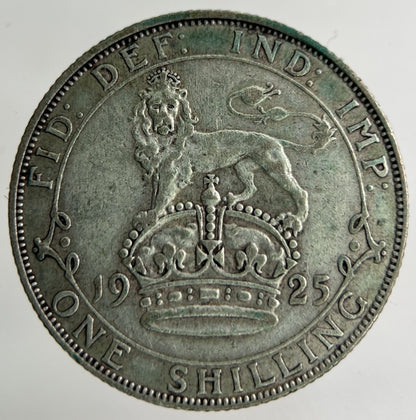 1925 George V Shilling Silver Coin | Very High Grade