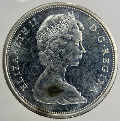 1965 Canada 50 Cents Silver Coin | Fine Collectable Grade