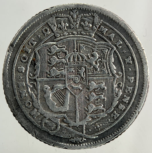 1816 George III 3rd Sixpence Silver Coin | Fine Collectable Grade