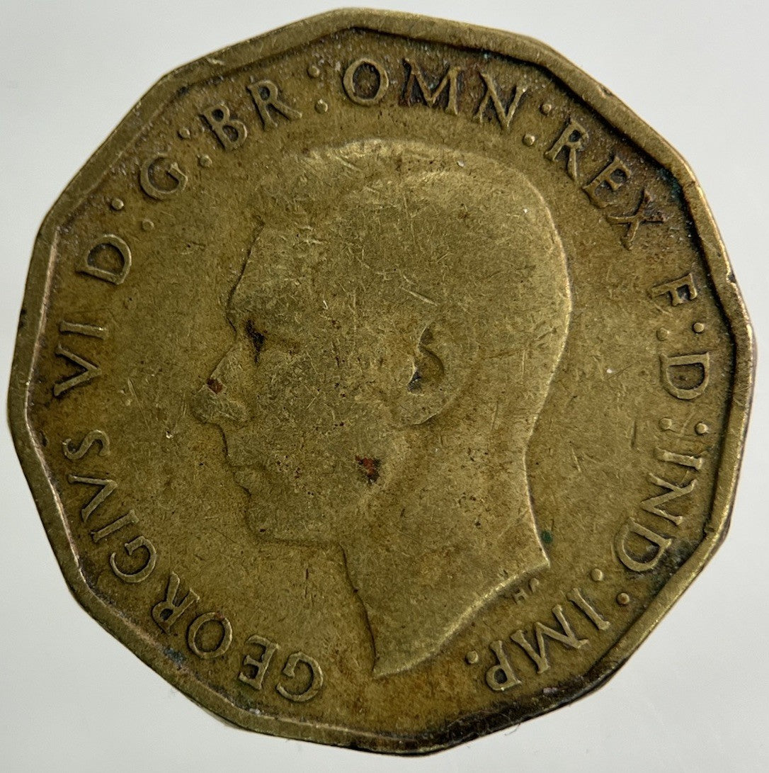 1939 George VI Threepence Coin | Collectable Grade