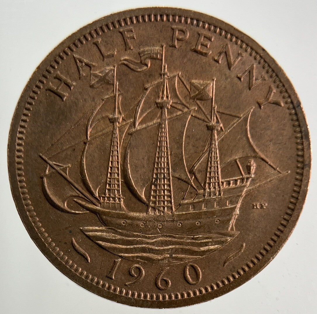 1960 Elizabeth II 2nd Half - Penny Coin | Very Fine Grade