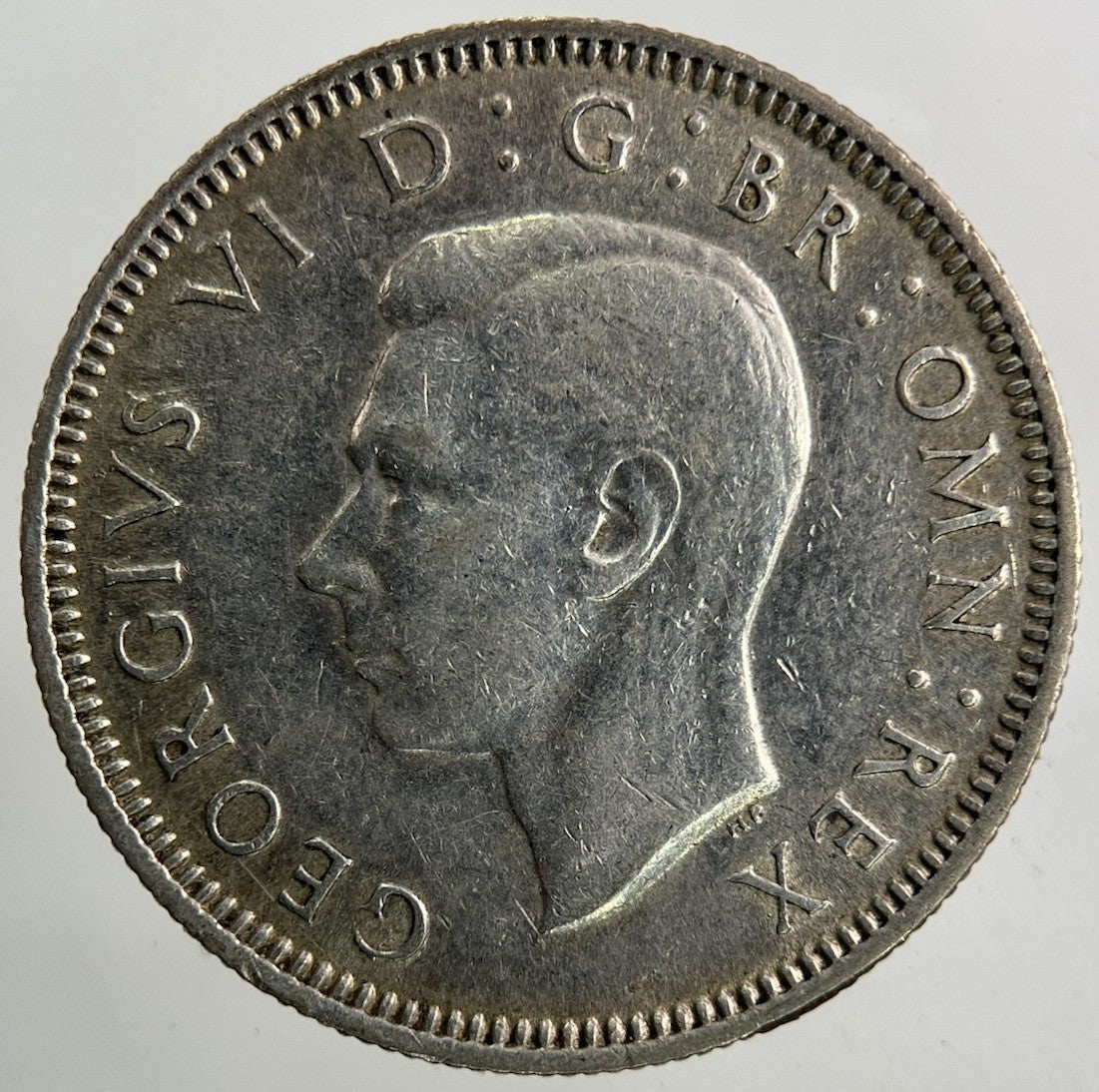 1941 George VI Shilling Silver Coin | Fine Collectable Grade