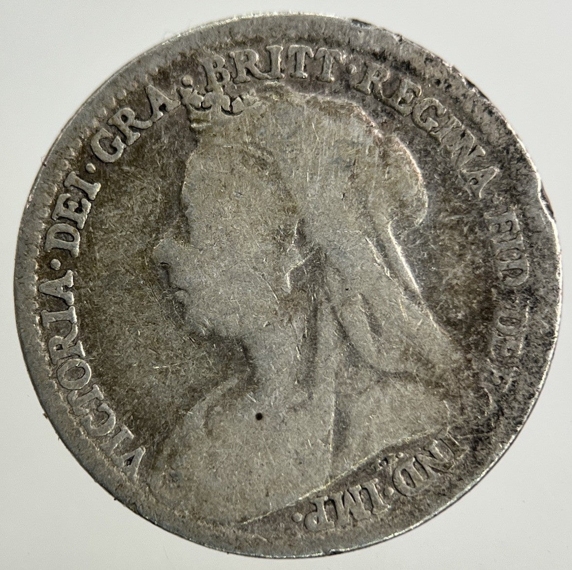1901 Victoria Threepence Silver Coin | Collectable Grade
