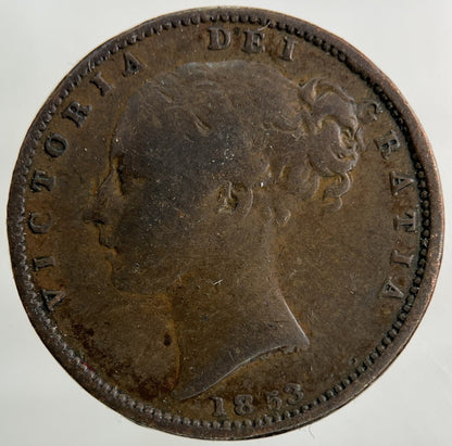 1853 Victoria Farthing Coin | Collectable Grade