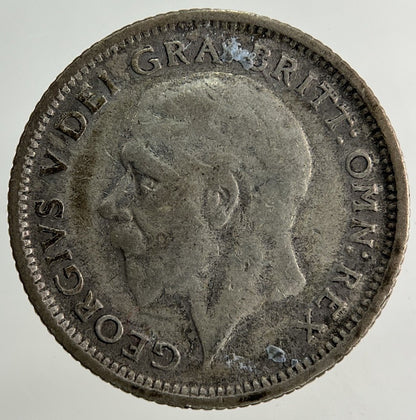 1926 George V Sixpence Silver Coin | Fine Collectable Grade
