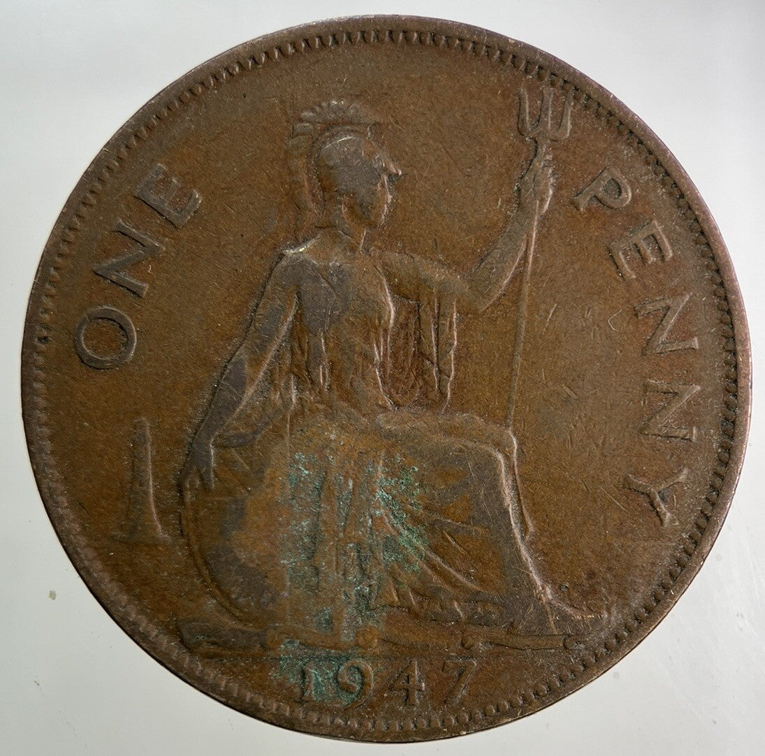 1947 George VI One Penny Coin | Collectable Grade