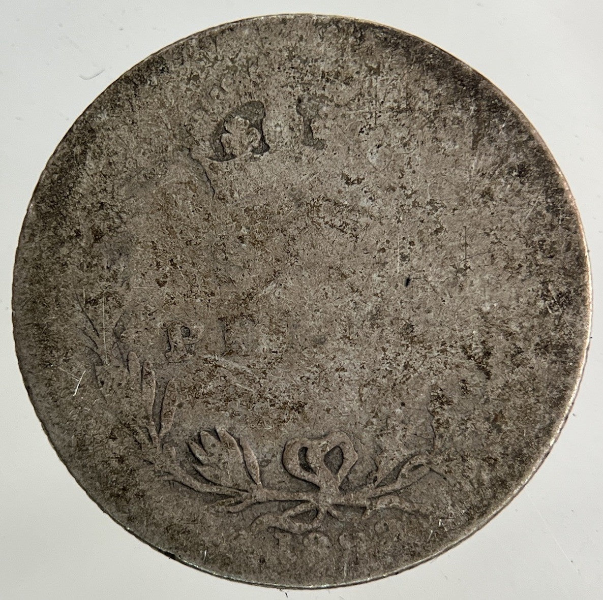 1893 Victoria Sixpence Silver Coin | Worn Grade