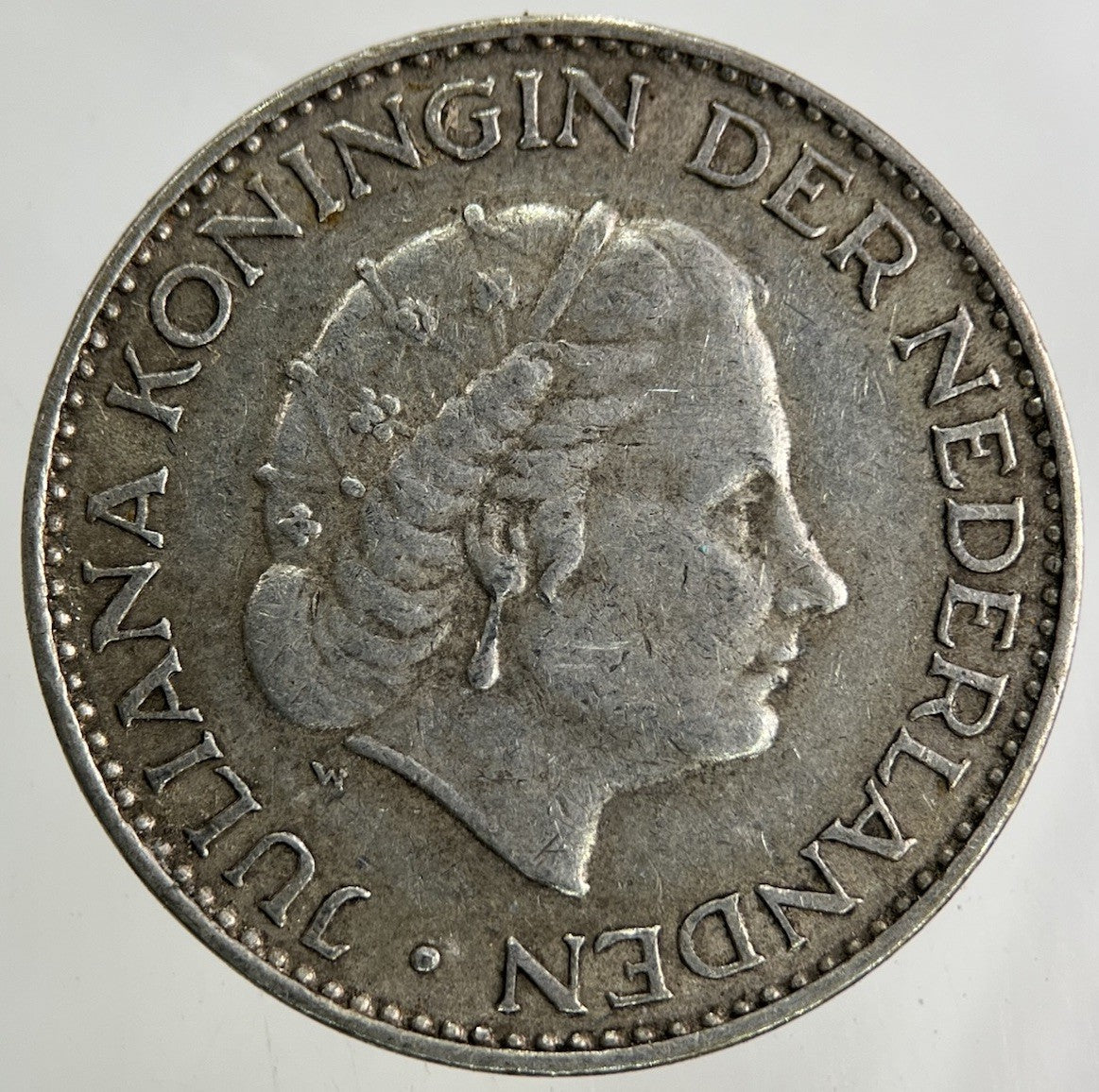 1958 Netherlands 1 Gulden Silver Coin | Fine Collectable Grade