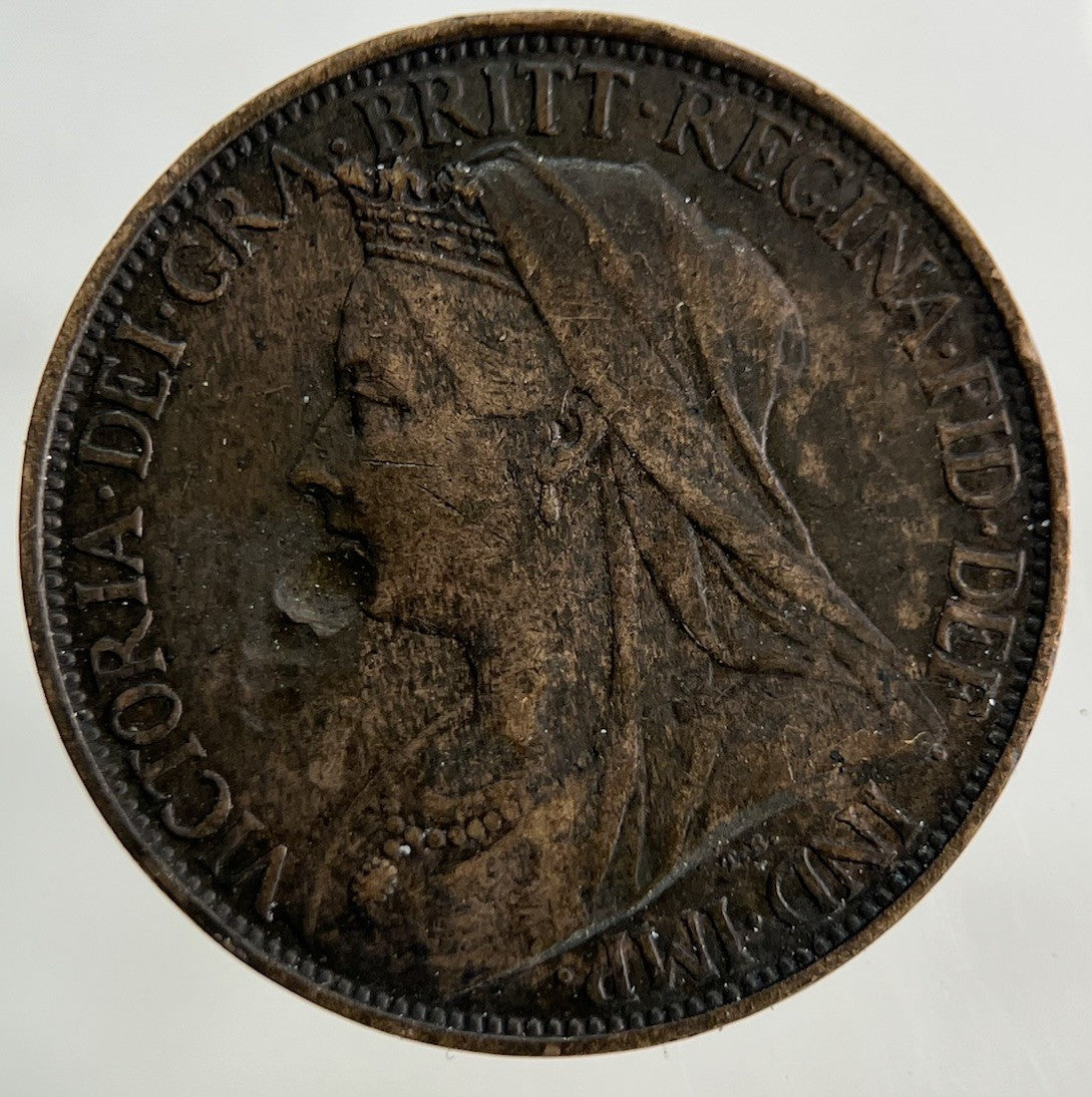 1895 Victoria Farthing Coin | Fine Collectable Grade
