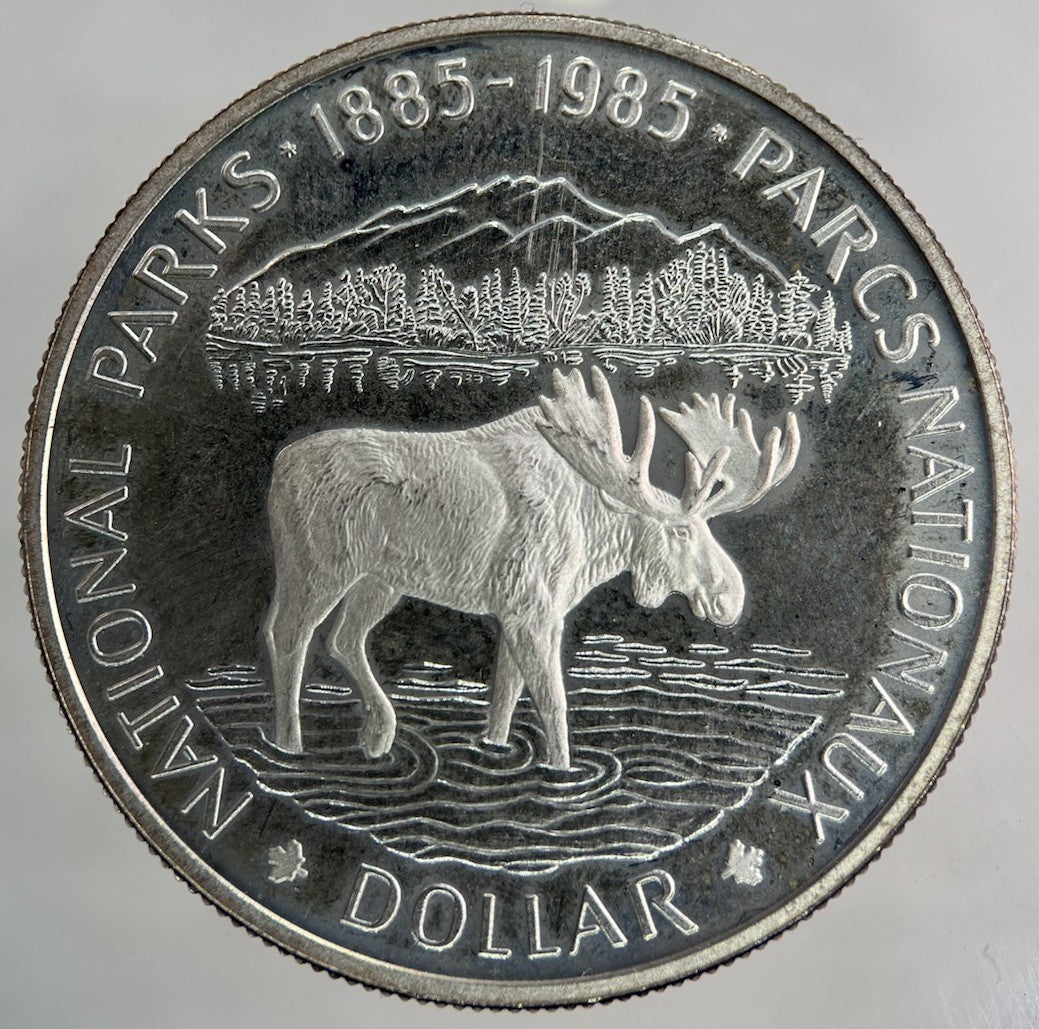 1985 Canada One Dollar Silver Coin | Very High Grade