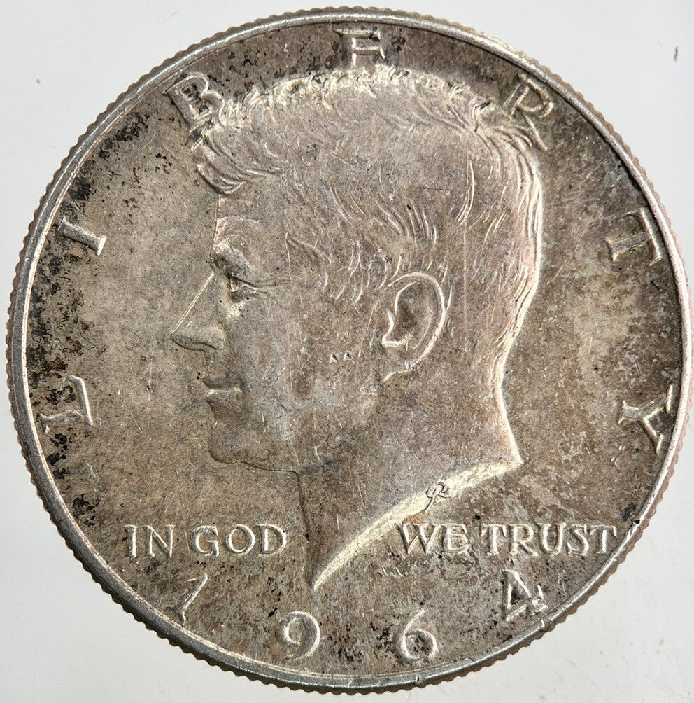 1964 US USA Kennedy Half Dollar Silver Coin | Very High Grade