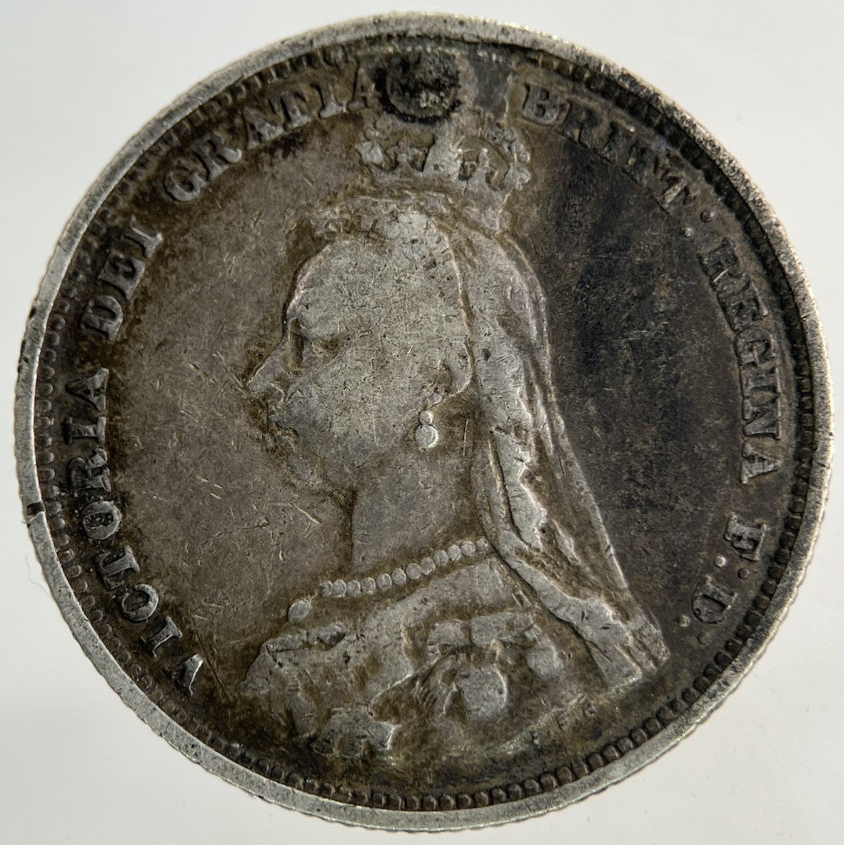 1887 Victoria Shilling Silver Coin | Collectable Grade