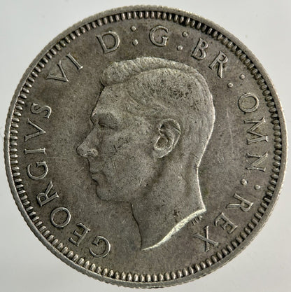1945 George VI Shilling Silver Coin | Very High Grade