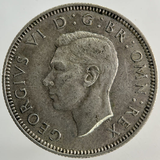 1945 George VI Shilling Silver Coin | Very High Grade
